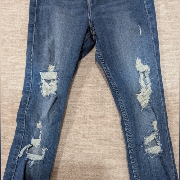 3/$12 Distressed Skinny Jean Legging - Picture 4 of 12